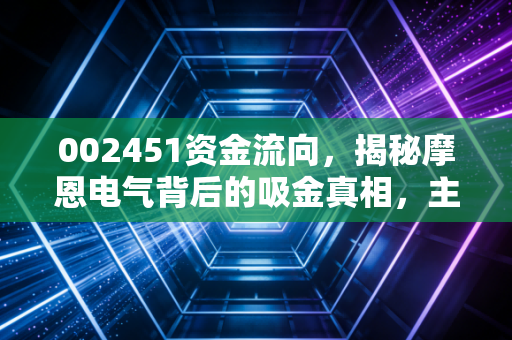 002451资金流向,揭秘摩恩电气背后的吸金真相,主力是在洗盘还是在出货?