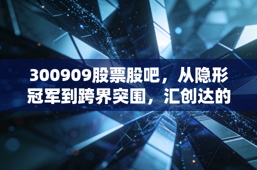 300909股票股吧,从隐形冠军到跨界突围,汇创达的冷暖自知与未来博弈