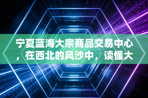 宁夏蓝海大宗商品交易中心，在西北的风沙中，读懂大宗交易的财富与陷阱
