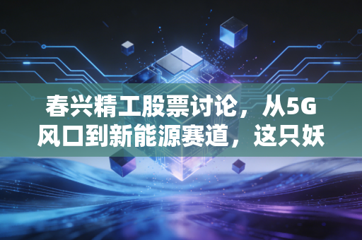 春兴精工股票讨论，从5G风口到新能源赛道，这只妖股还能不能碰？