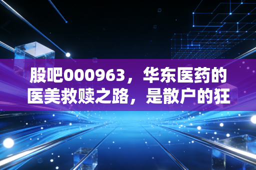 股吧000963，华东医药的医美救赎之路，是散户的狂欢还是价值的回归？
