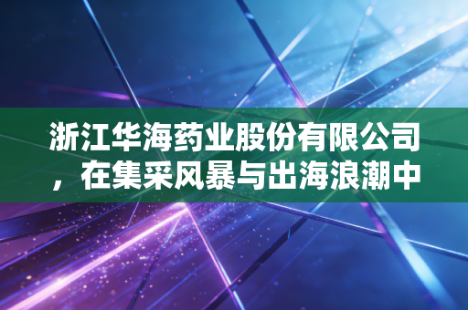 浙江华海药业股份有限公司，在集采风暴与出海浪潮中，寻找那个确定的未来