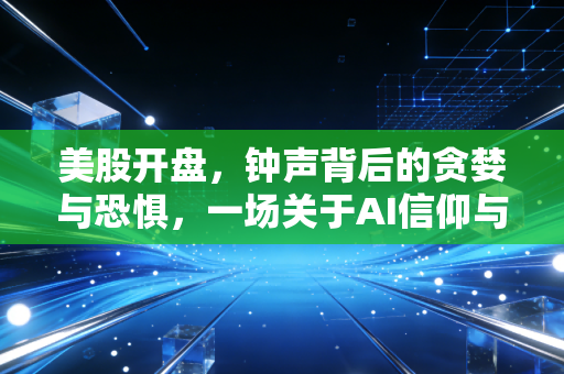 美股开盘,钟声背后的贪婪与恐惧,一场关于AI信仰与美联储博弈的真人秀