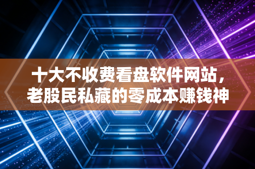 十大不收费看盘软件网站,老股民私藏的零成本赚钱神器,小白必看!