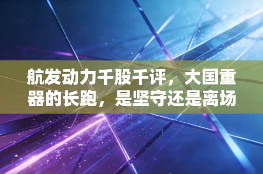 航发动力千股千评，大国重器的长跑，是坚守还是离场？