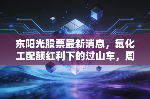 东阳光股票最新消息，氟化工配额红利下的过山车，周期股的春天真的来了吗？