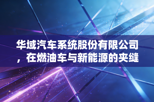 华域汽车系统股份有限公司，在燃油车与新能源的夹缝中，这位隐形巨头如何突围？