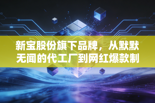 新宝股份旗下品牌，从默默无闻的代工厂到网红爆款制造机，摩飞与东菱的破局之路