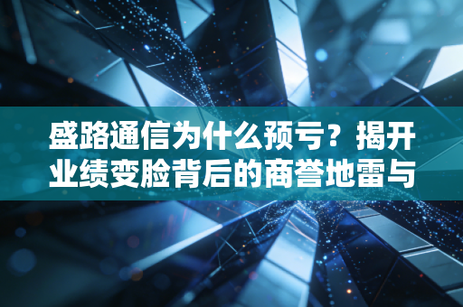 盛路通信为什么预亏?揭开业绩变脸背后的商誉地雷与行业寒意