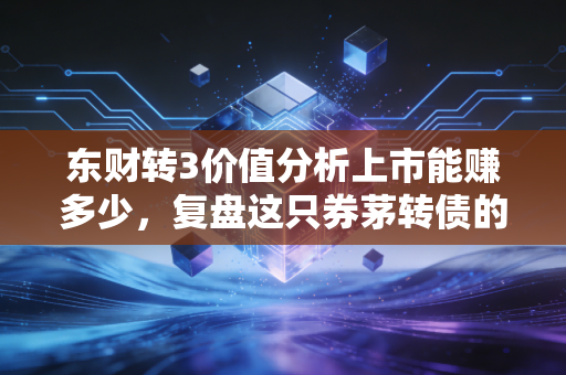 东财转3价值分析上市能赚多少，复盘这只券茅转债的封神时刻与投资启示