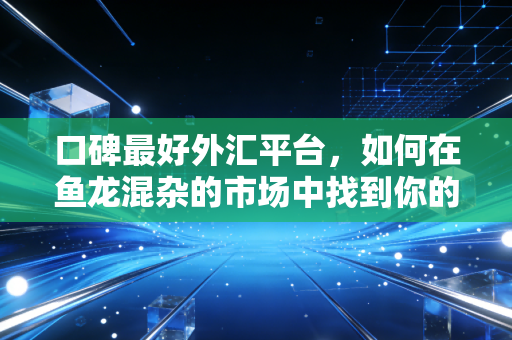 口碑最好外汇平台,如何在鱼龙混杂的市场中找到你的黄金搭档?