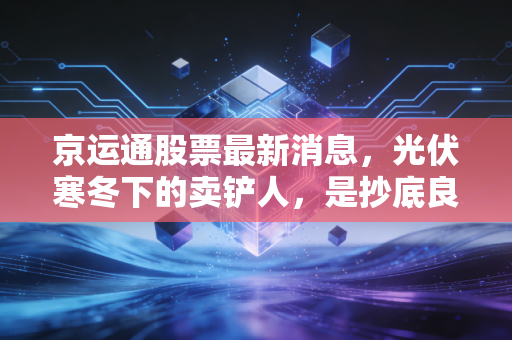 京运通股票最新消息，光伏寒冬下的卖铲人，是抄底良机还是价值陷阱？