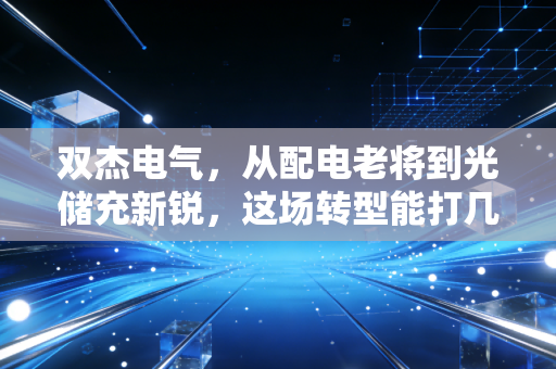 双杰电气，从配电老将到光储充新锐，这场转型能打几分？