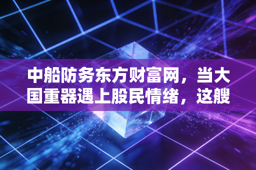 中船防务东方财富网，当大国重器遇上股民情绪，这艘巨轮还能驶多远？