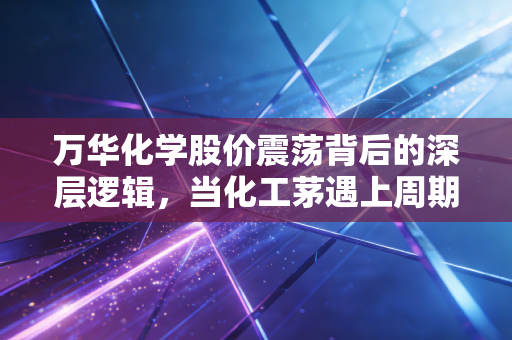 万华化学股价震荡背后的深层逻辑,当化工茅遇上周期寒冬,我们该贪婪还是恐惧?