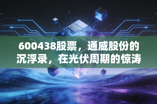 600438股票，通威股份的沉浮录，在光伏周期的惊涛骇浪中寻找确定性