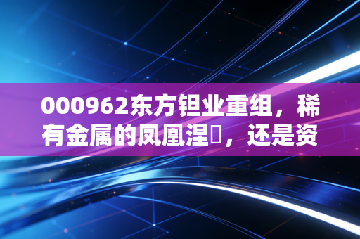 000962东方钽业重组，稀有金属的凤凰涅槃，还是资本市场的又一次狼来了？