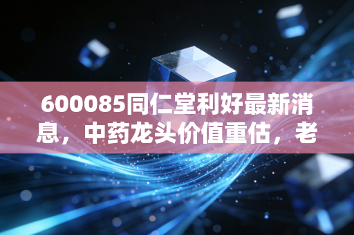 600085同仁堂利好最新消息，中药龙头价值重估，老字号的新春天来了吗？