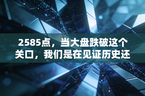 2585点，当大盘跌破这个关口，我们是在见证历史还是重复悲剧？