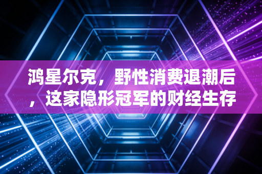 鸿星尔克，野性消费退潮后，这家隐形冠军的财经生存启示录