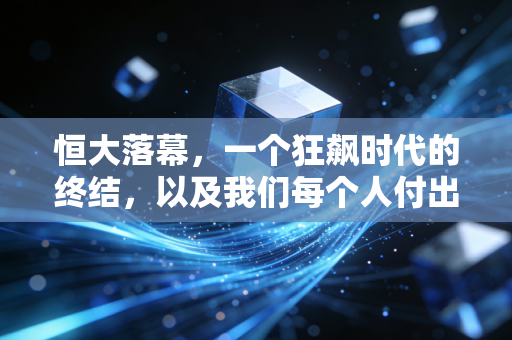 恒大落幕,一个狂飙时代的终结,以及我们每个人付出的代价