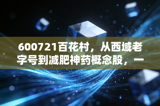 600721百花村，从西域老字号到减肥神药概念股，一场关于重生的资本博弈