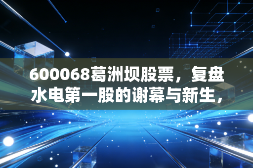 600068葛洲坝股票，复盘水电第一股的谢幕与新生，基建巨头背后的投资逻辑