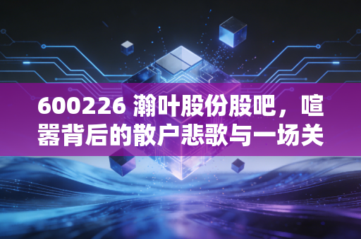 600226 瀚叶股份股吧，喧嚣背后的散户悲歌与一场关于重生的漫长等待