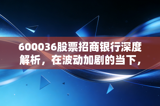 600036股票招商银行深度解析，在波动加剧的当下，它是否依然是A股最值得信赖的压舱石？