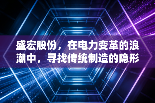 盛宏股份，在电力变革的浪潮中，寻找传统制造的隐形冠军之路