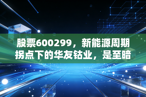 股票600299，新能源周期拐点下的华友钴业，是至暗时刻还是黄金坑？