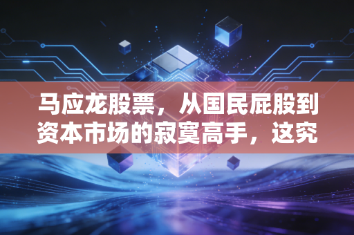 马应龙股票,从国民屁股到资本市场的寂寞高手,这究竟是一门怎样的生意?