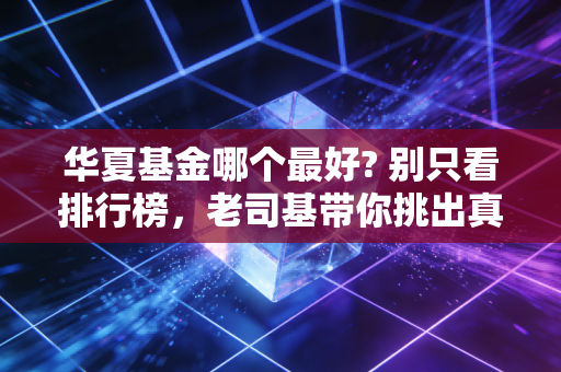 华夏基金哪个最好? 别只看排行榜,老司基带你挑出真正的长跑冠军