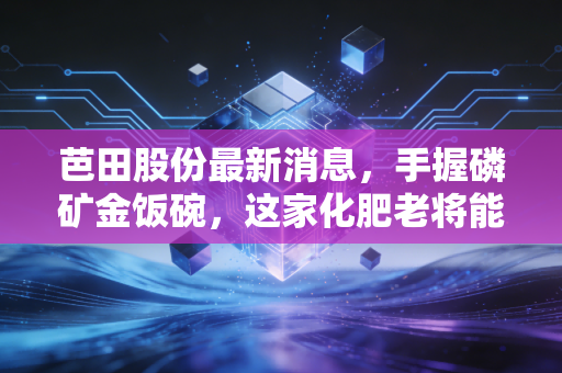 芭田股份最新消息，手握磷矿金饭碗，这家化肥老将能否在粮安天下中突围？