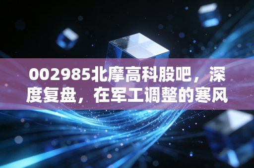 002985北摩高科股吧，深度复盘，在军工调整的寒风中，寻找这只细分龙头的安全气囊