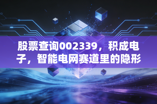 股票查询002339，积成电子，智能电网赛道里的隐形冠军还是落寞老兵？