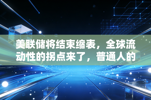 美联储将结束缩表，全球流动性的拐点来了，普通人的钱包该往哪放？