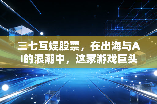 三七互娱股票，在出海与AI的浪潮中，这家游戏巨头还能打多久？