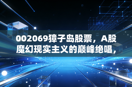 002069獐子岛股票，A股魔幻现实主义的巅峰绝唱，一场关于扇贝的荒诞漂流记