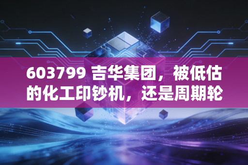 603799 吉华集团，被低估的化工印钞机，还是周期轮回里的过气网红？