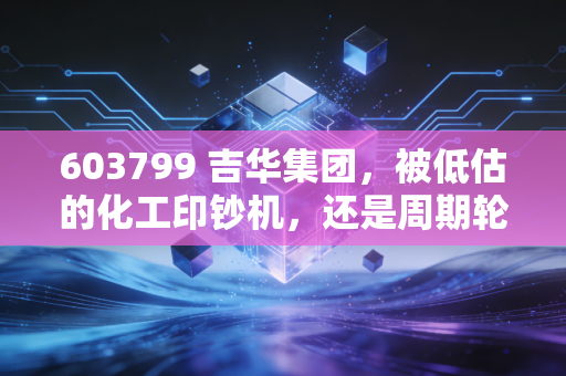 603799 吉华集团，被低估的化工印钞机，还是周期轮回里的过气网红？