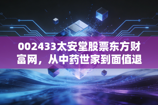002433太安堂股票东方财富网,从中药世家到面值退市,一场关于贪婪与遗忘的沉痛警示