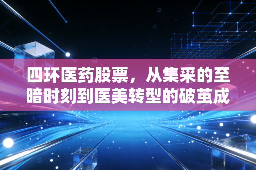 四环医药股票，从集采的至暗时刻到医美转型的破茧成蝶，这是一场值得的豪赌吗？