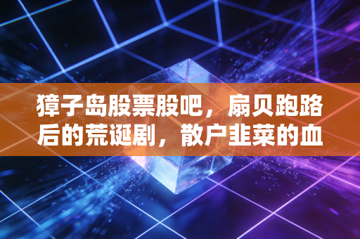 獐子岛股票股吧，扇贝跑路后的荒诞剧，散户韭菜的血泪史与股市寓言