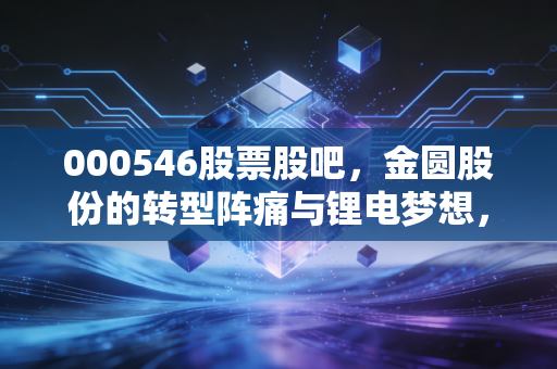 000546股票股吧，金圆股份的转型阵痛与锂电梦想，散户眼中的过山车