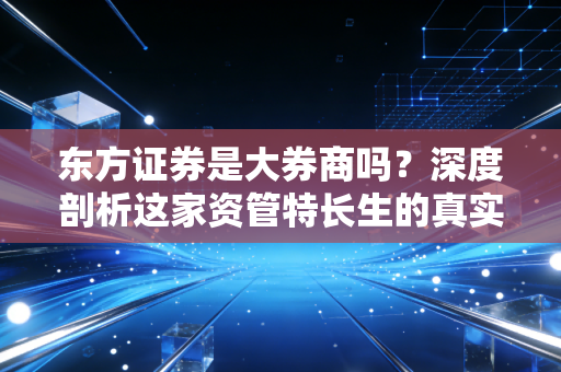 东方证券是大券商吗？深度剖析这家资管特长生的真实体量与投资逻辑