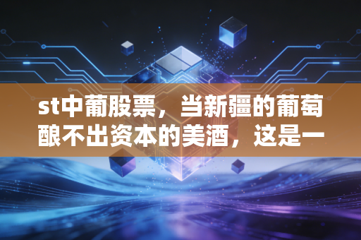 st中葡股票，当新疆的葡萄酿不出资本的美酒，这是一场豪赌还是最后的救赎？