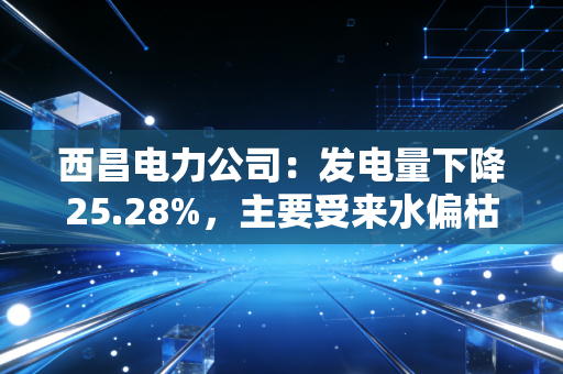 西昌电力公司：发电量下降25.28%，主要受来水偏枯影响
