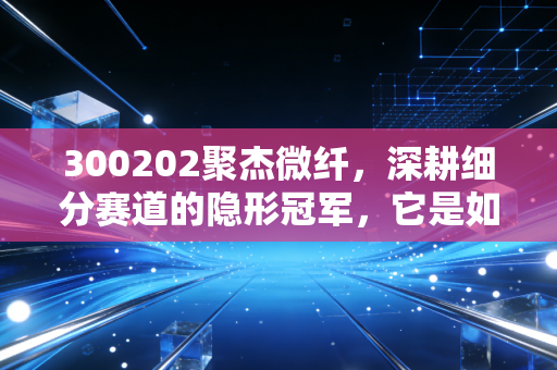 300202聚杰微纤，深耕细分赛道的隐形冠军，它是如何从一块抹布做到极致的？