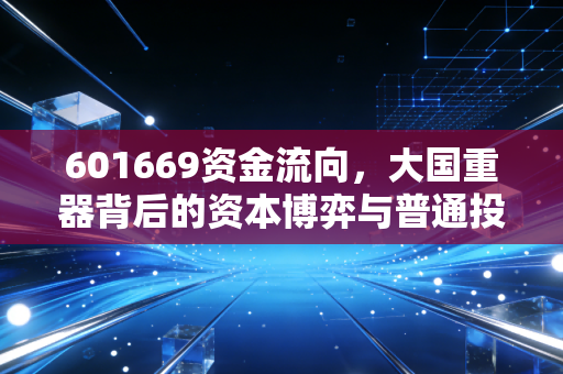 601669资金流向，大国重器背后的资本博弈与普通投资者的生存之道